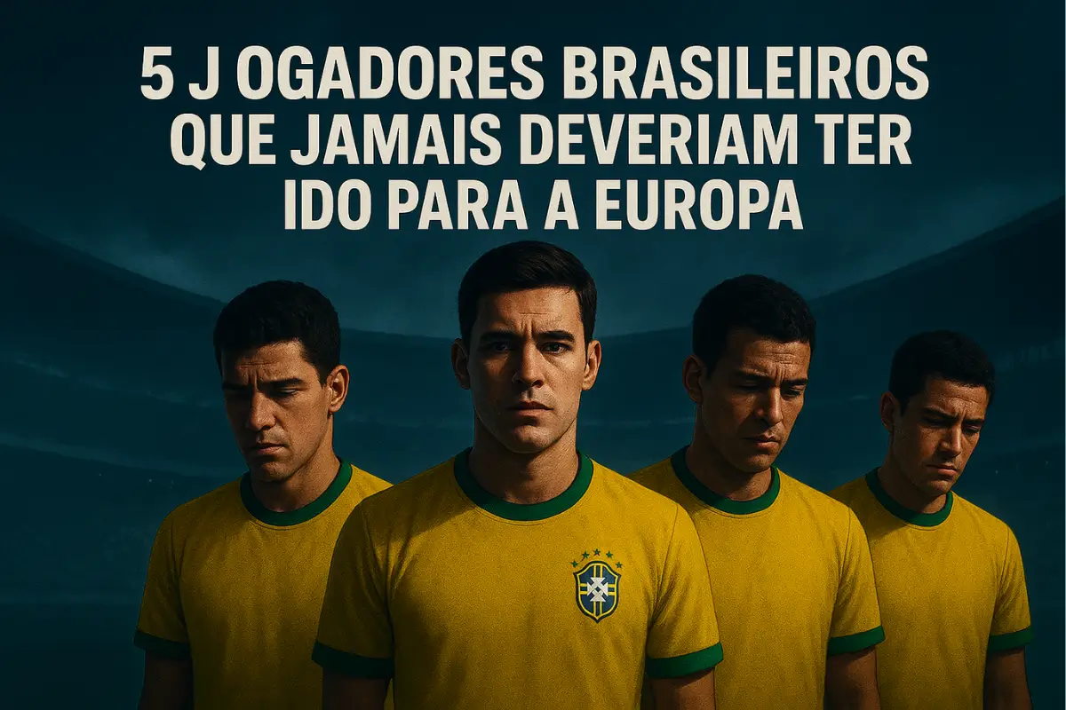 5 Jogadores Brasileiros que Jamais Deveriam ter Ido para a Europa (1)