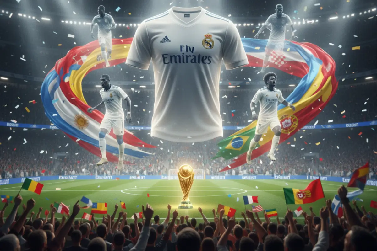 Jugadores del Real Madrid en selecciones nacionales