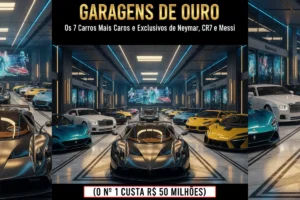 Garagens de Ouro Os 7 Carros Mais Caros e Exclusivos de Neymar, CR7 e Messi