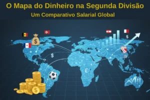 Salários segunda divisão futebol comparativo