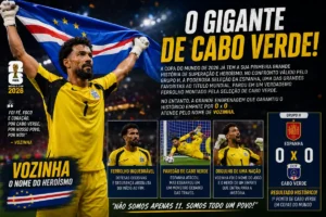 Vozinha goleiro Cabo Verde