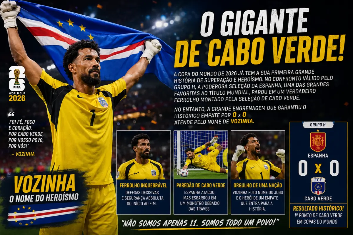 Vozinha goleiro Cabo Verde